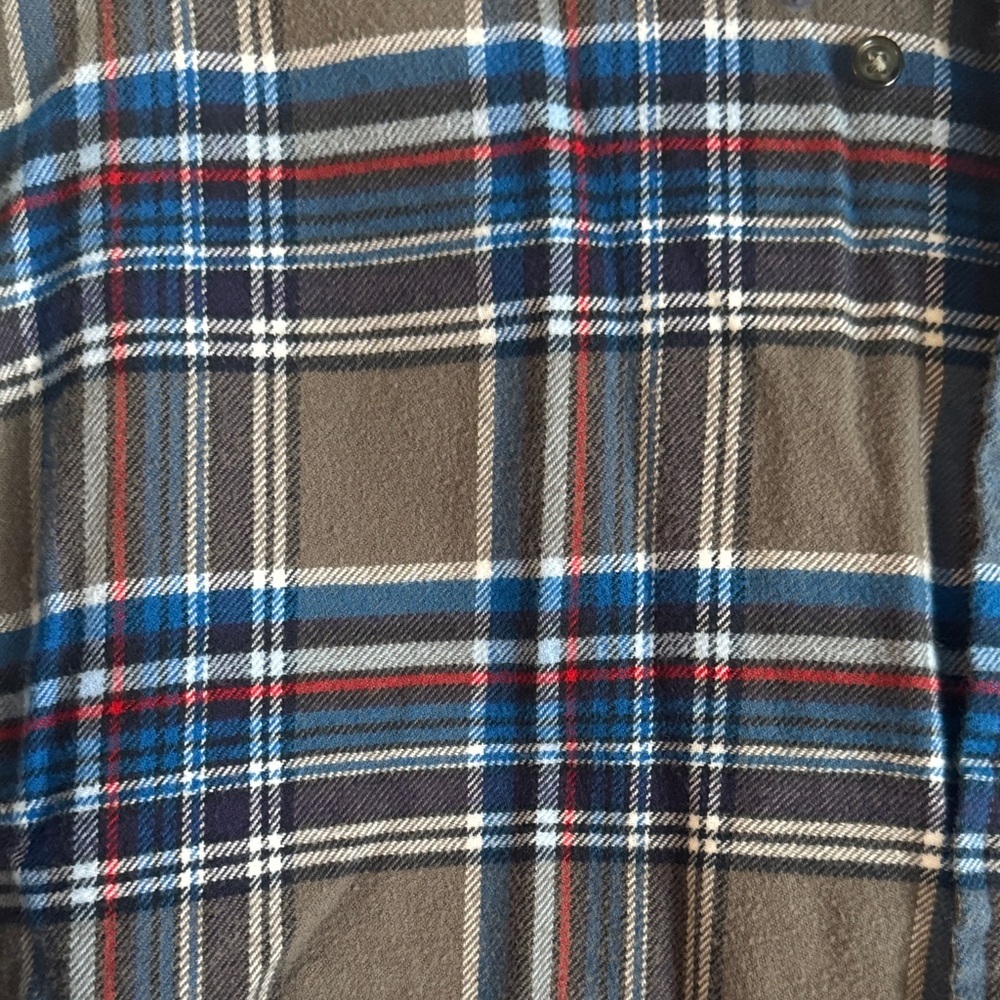 Lands' End Men's Warm Plaid Shirt Bundle Outdoors Plaid Shirts Gift for Man Set - Picture 6 of 10
